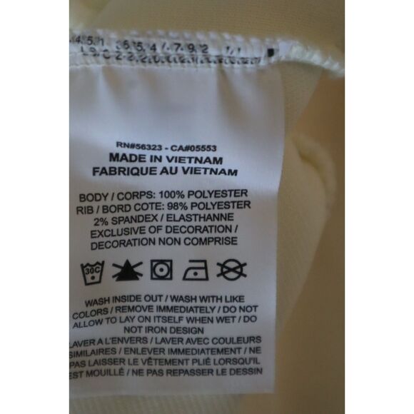 Nike DQ6844-133 Women's Sz M Ivory Oversized Crew-Neck Mod Crop Sweatshirt - Picture 5 of 8